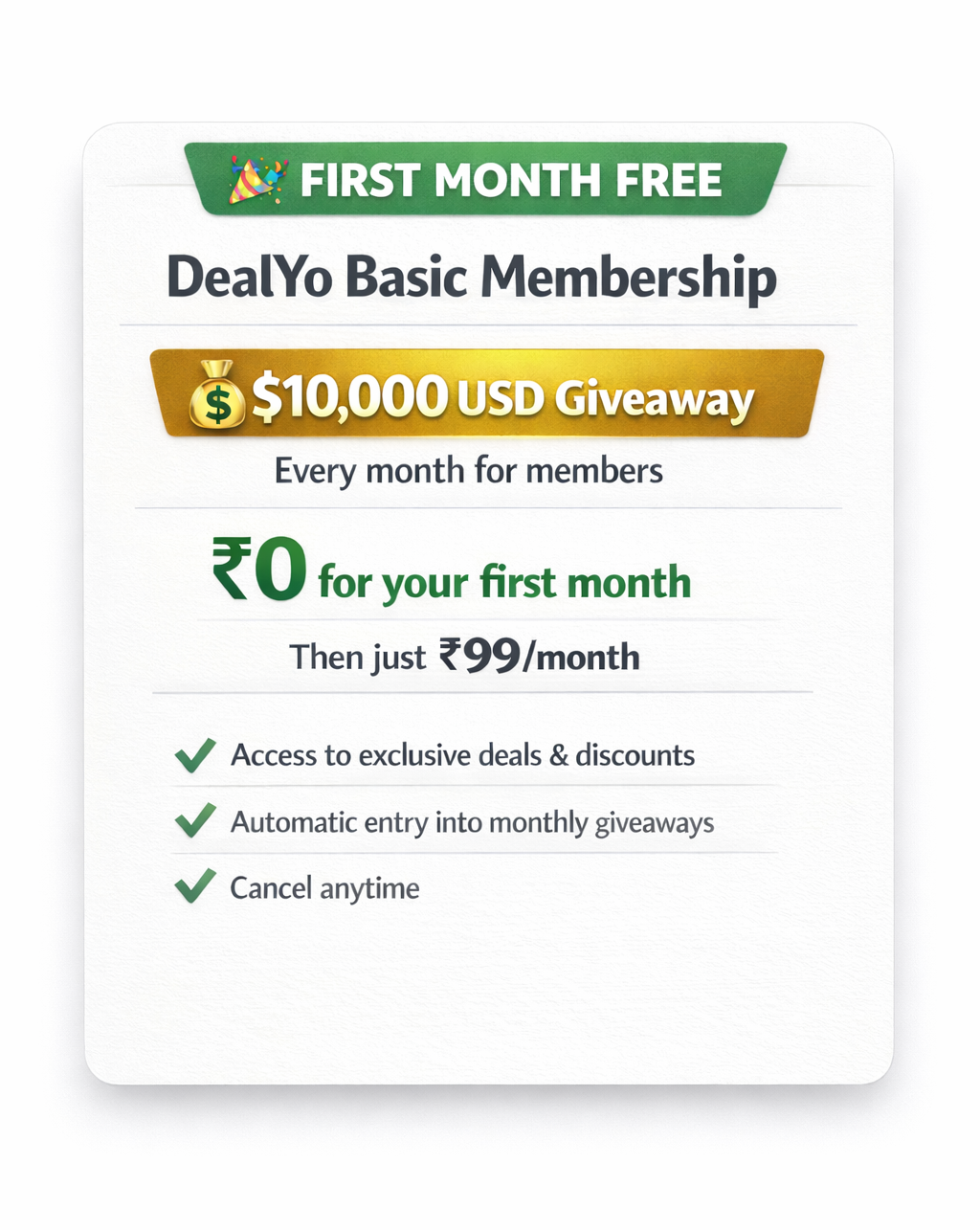 Basic Membership